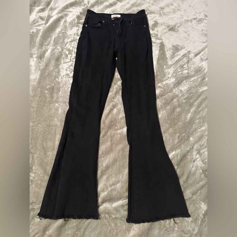Christian Louboutin Black Denim Trousers